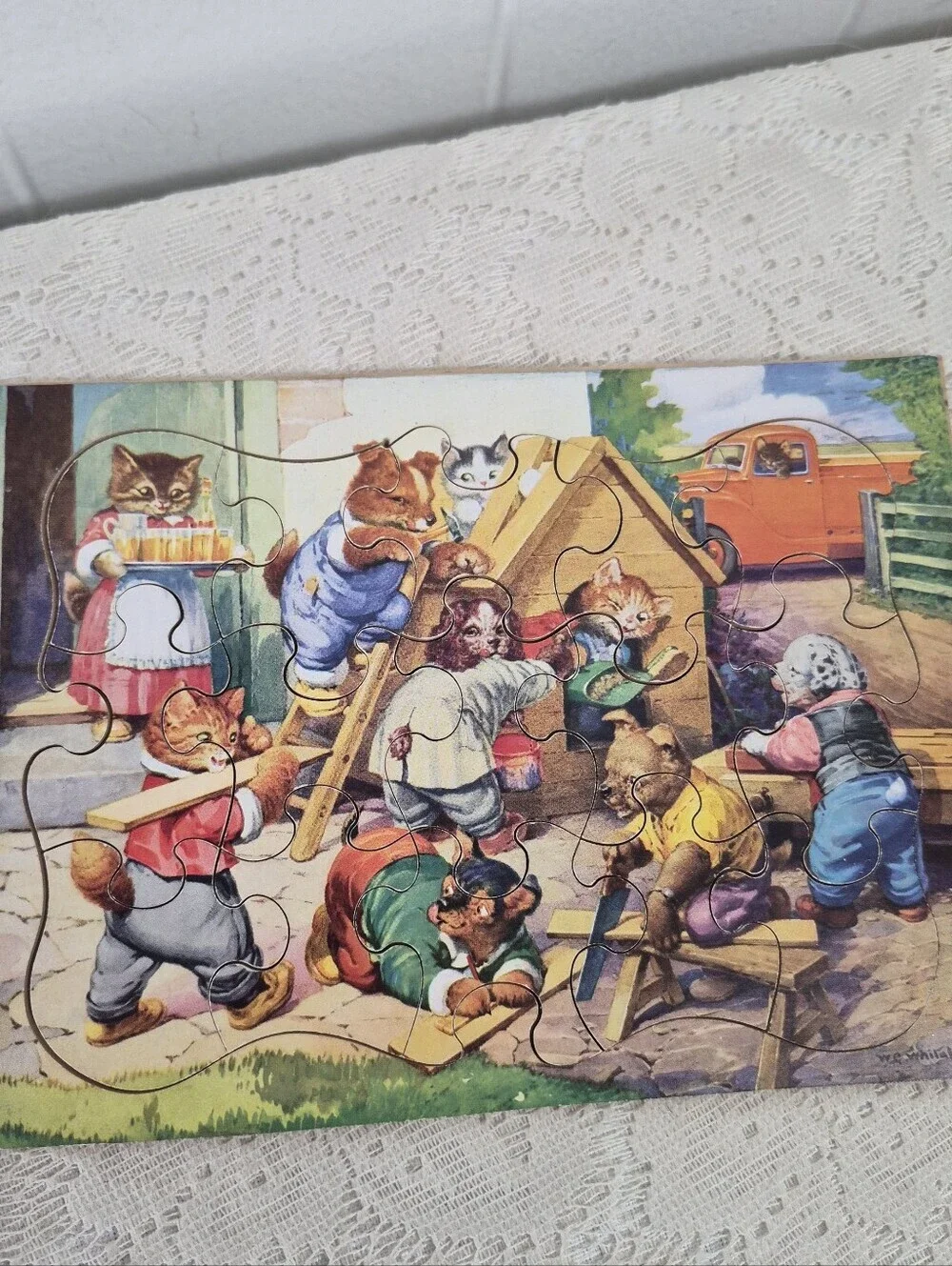 2 Vintage Puzzles